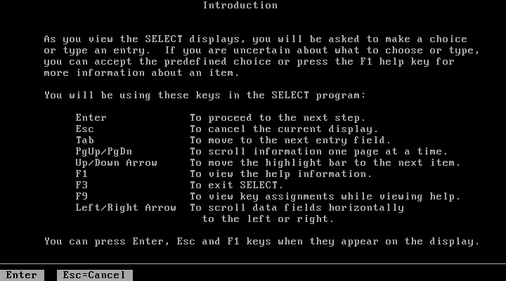MS-DOS 4.01 Introduction screen