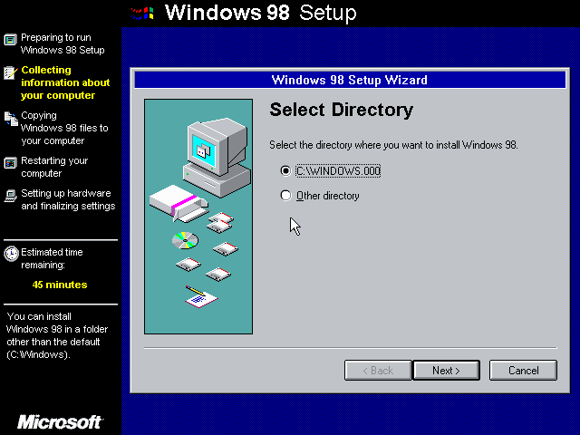 dosbox windows 98 boot in safe mode