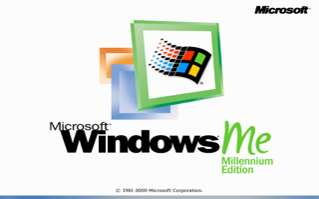 Windows ME splash screen